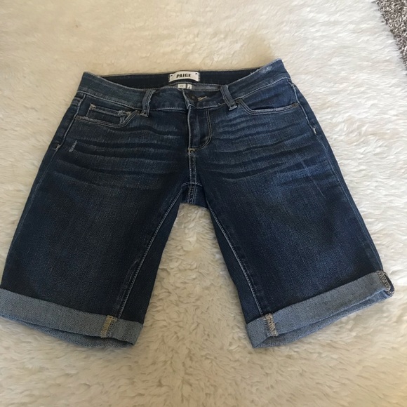 Paige Jax Knee Shorts Women’s Jeans size 23 - Picture 3 of 11